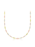 Devis Pastel Rainbow Gold Necklace