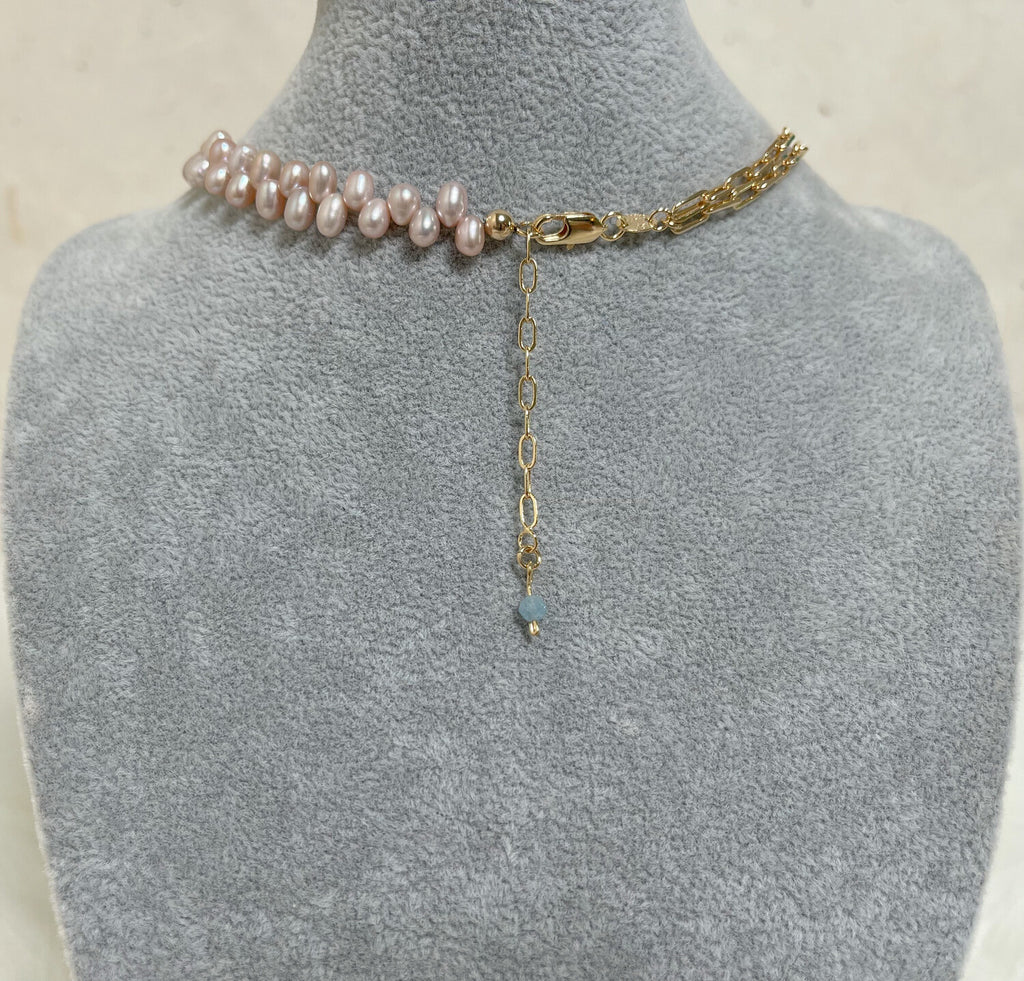 Minnie Rose Pearls Necklace