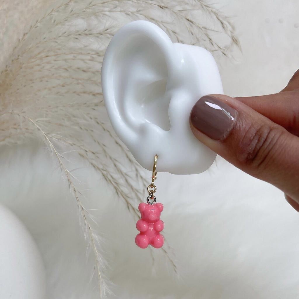 Gummy Bears Gold Earrings