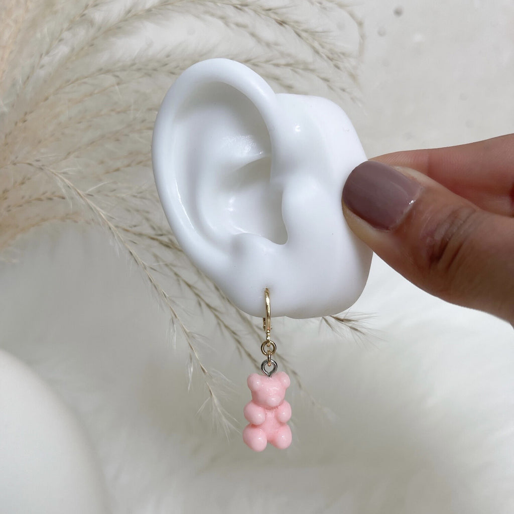 Gummy Bears Gold Earrings