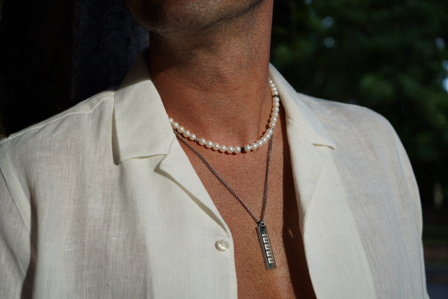 Plate Men Necklace