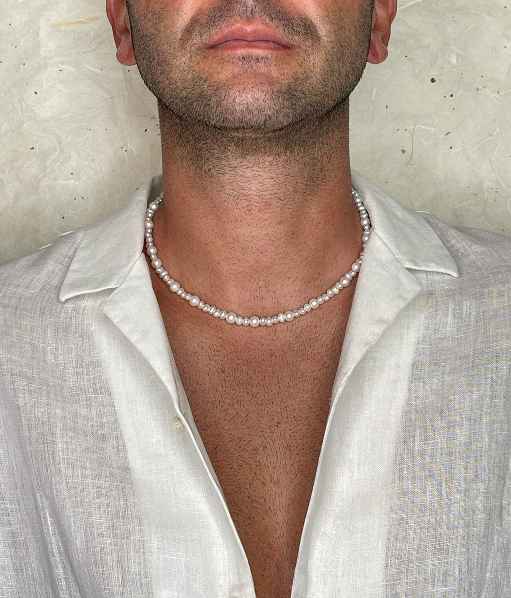 Kya Pearls Men Necklace
