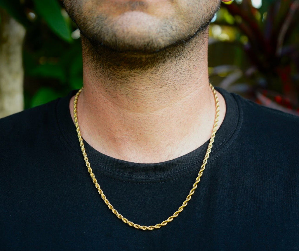 Gold Rope Necklace
