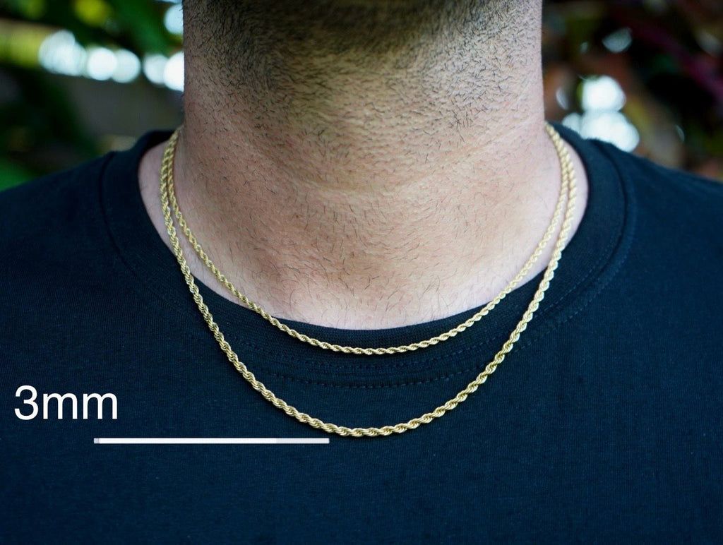 Gold Rope Necklace