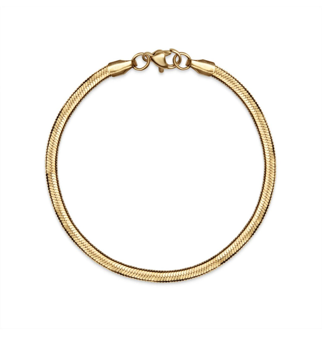 Herringbone Gold bracelet