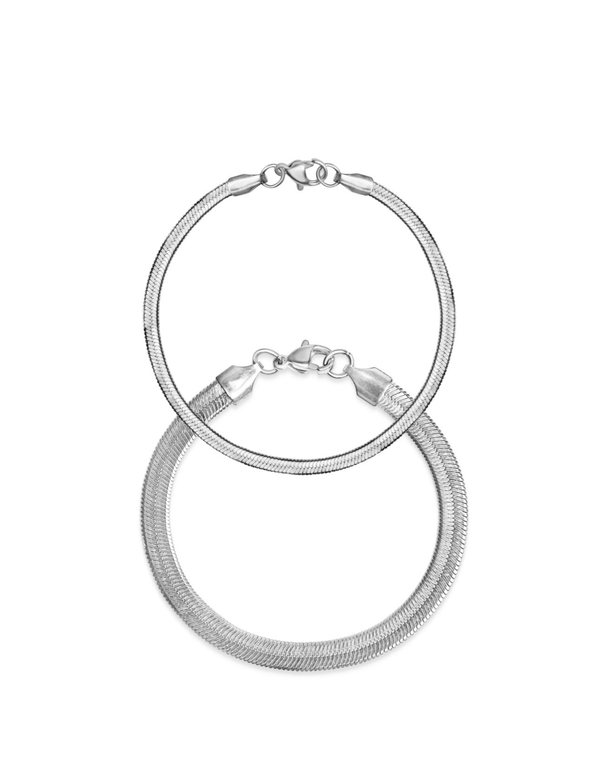 Herringbone Silver bracelet