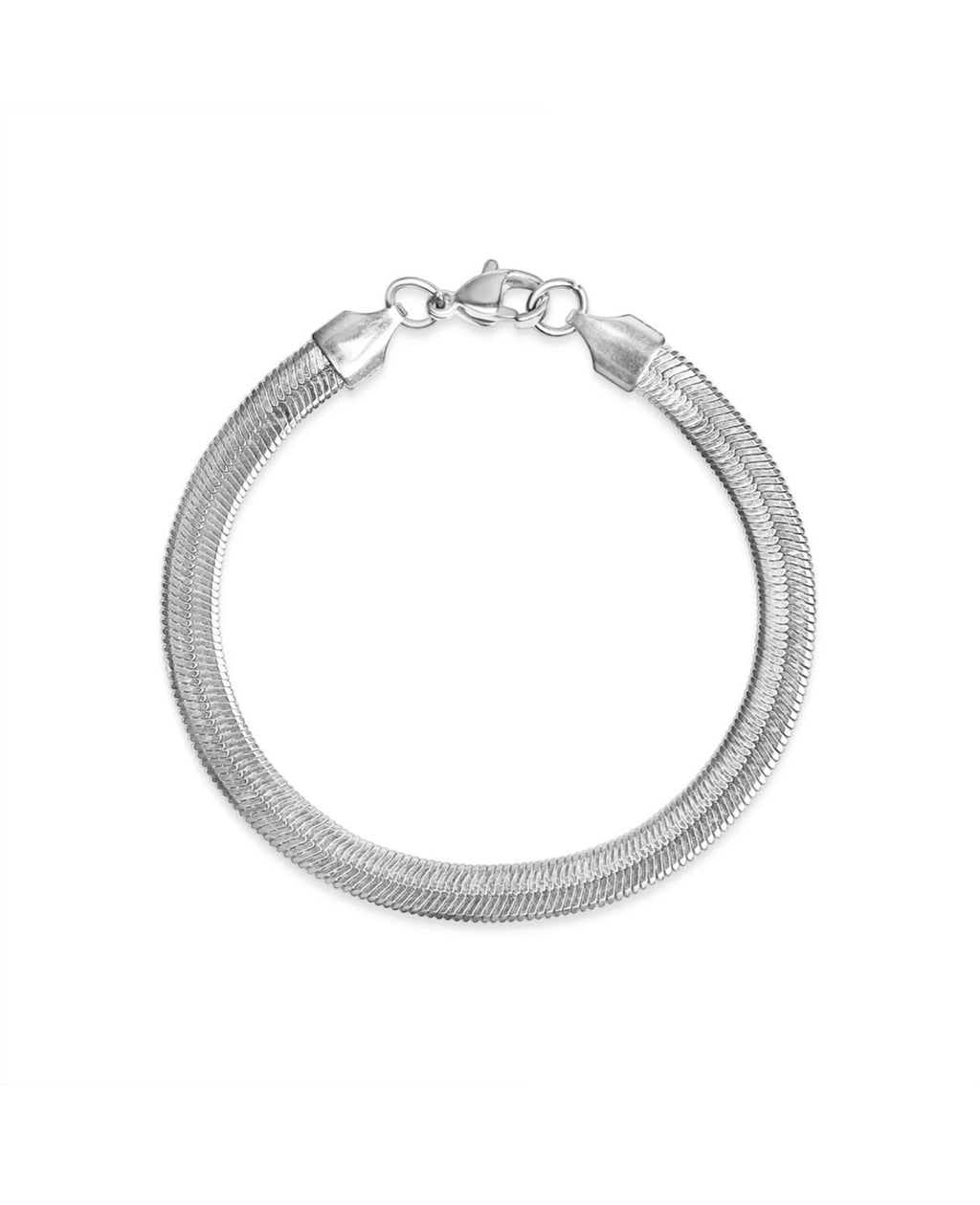 Herringbone Silver bracelet
