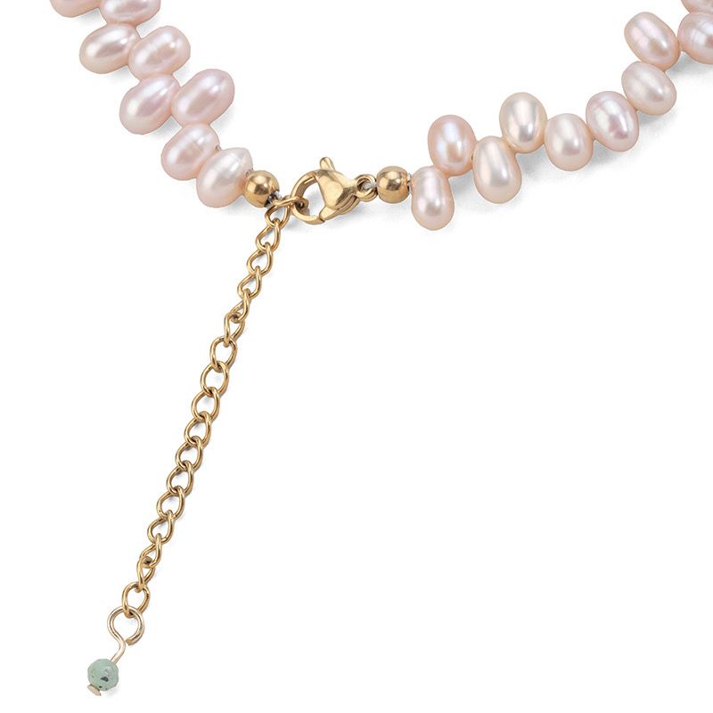 Minnie All Rose Pearls Necklace