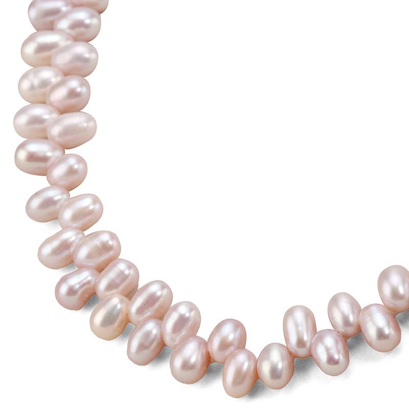 Minnie All Rose Pearls Necklace