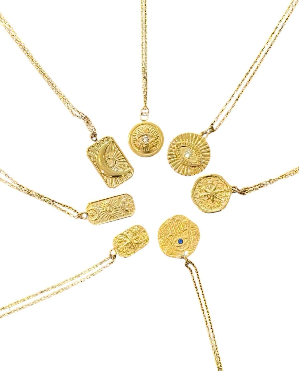 Protection Gold Necklace