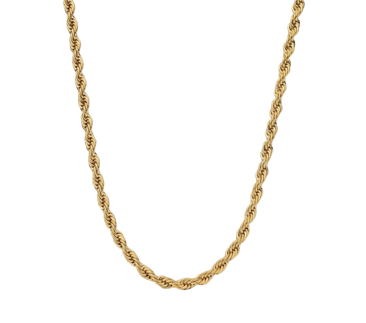 Gold Rope Necklace