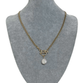 Nicole Pearl Gold Necklace