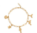 Isla bracelet- 18k over stainless steel $35