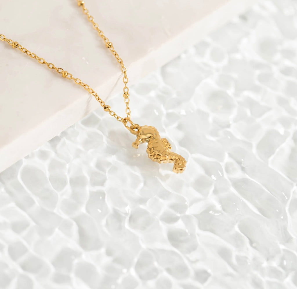 Marea Necklace- 18k over stainless steel $48
