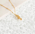 Marea Necklace- 18k over stainless steel $48