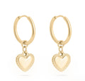 Velvet Heart earrings