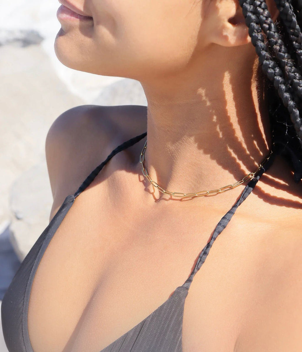 Susan Paper Clip Necklace