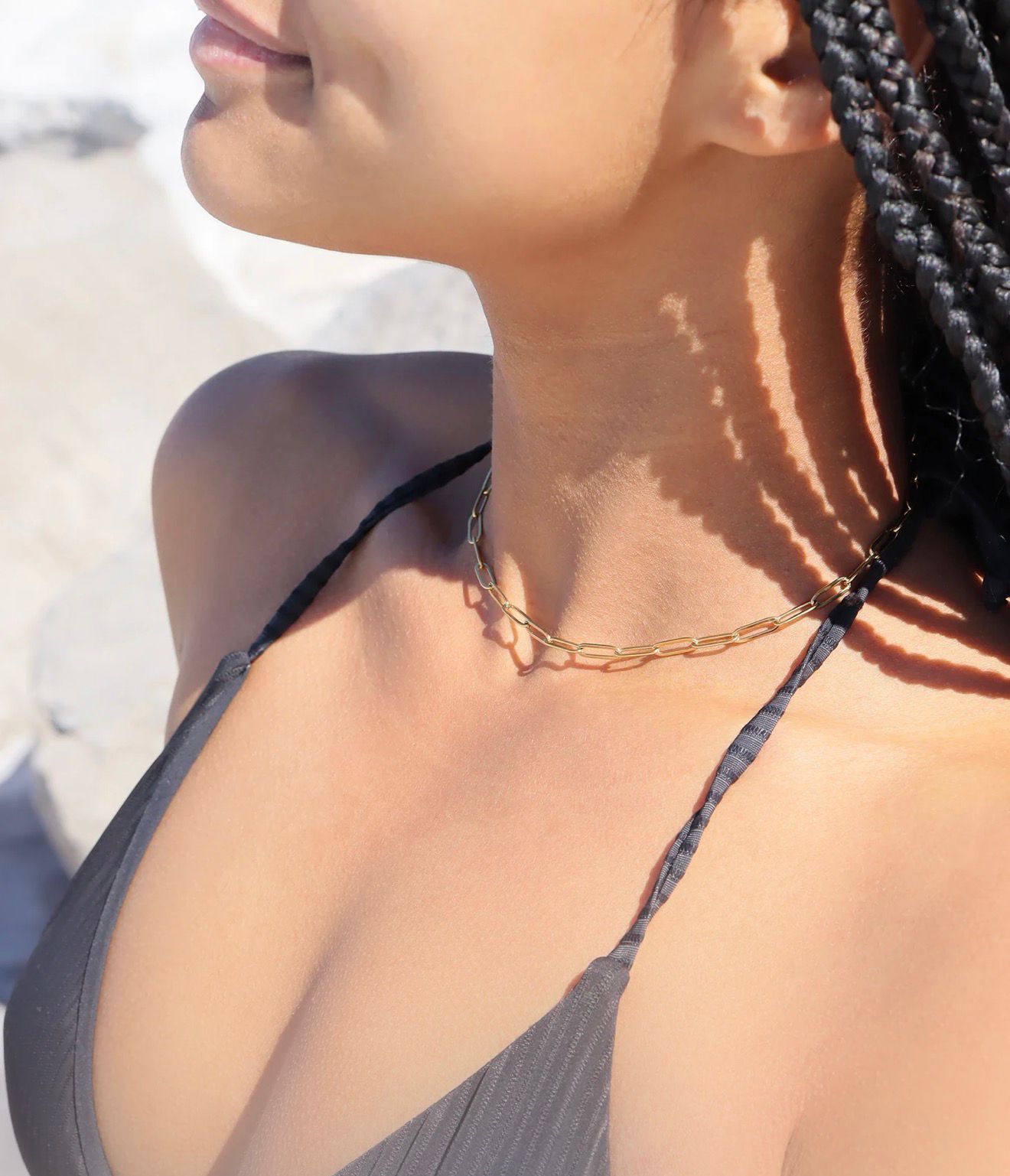 Susan Paper Clip Necklace